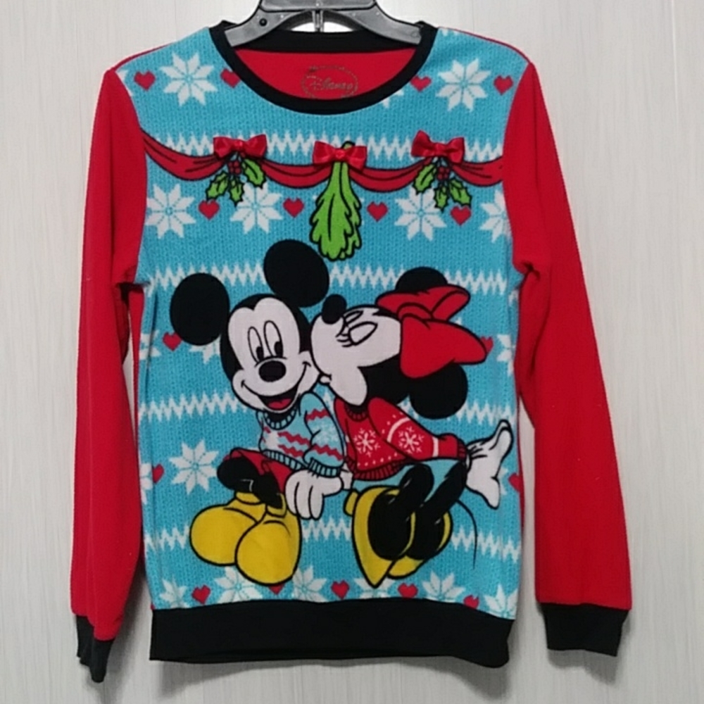 Disney Mike sleepwear sz 4-6 color red blue,black in good condition